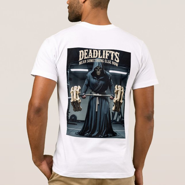 t-shirt för fitness älskare (Baksida)