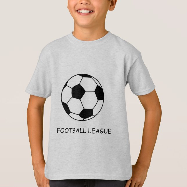 T-shirt för fotbollsentusiaster  (Framsida)