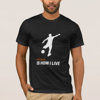 T-shirt för fotbollsentusiaster: Fotboll Är Hur Ja