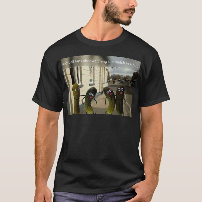 T-shirt för fotbollsfans (Framsida)