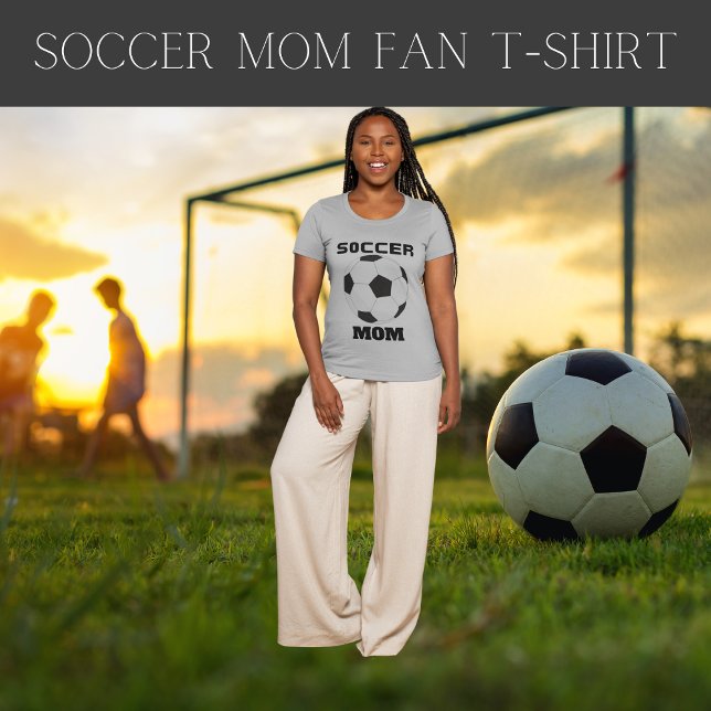 T-shirt för fotbollsmammans fans (Skapare uppladdad)