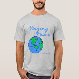 T-shirt för fred på jorden