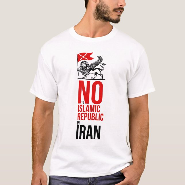 T shirt for Freedom in IRAN (Framsida)