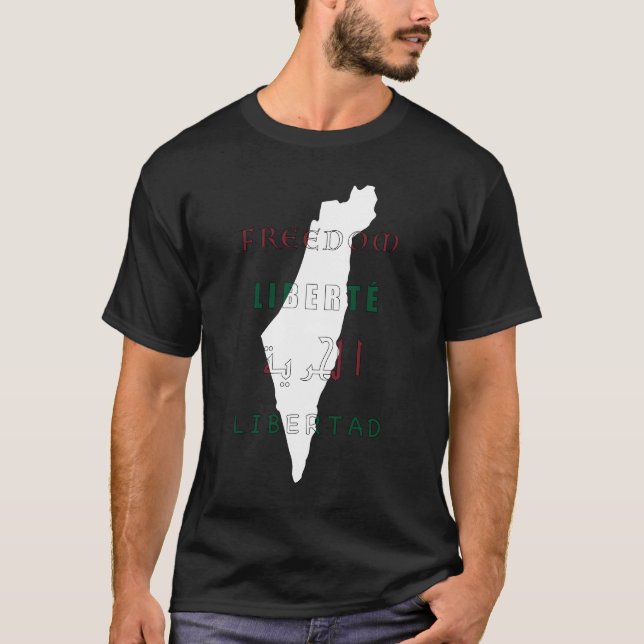 T-Shirt för frihet (Framsida)