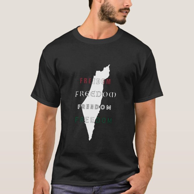T-shirt för frihet  (Framsida)