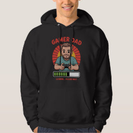 T-shirt för gamerpappor för videospelentusiaster o hoodie