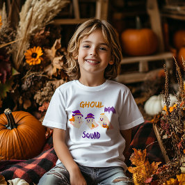 T-shirt för Ghoul Squad-matchande Halloween-grupp