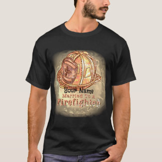 T-shirt för gift-brandman