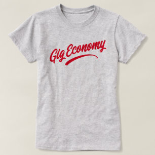 T-shirt för gig-ekonomi