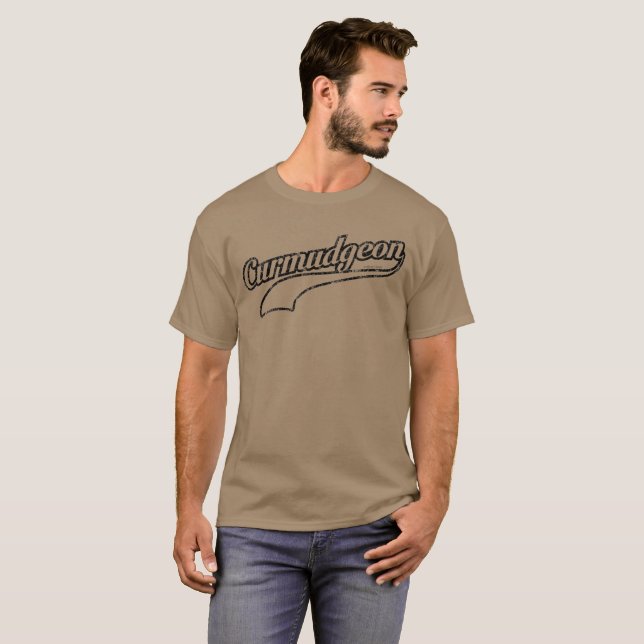 T-shirt för grinig person (Hel framsida)