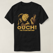 T-shirt för gymnastiklärarens bootcamp OUCH!