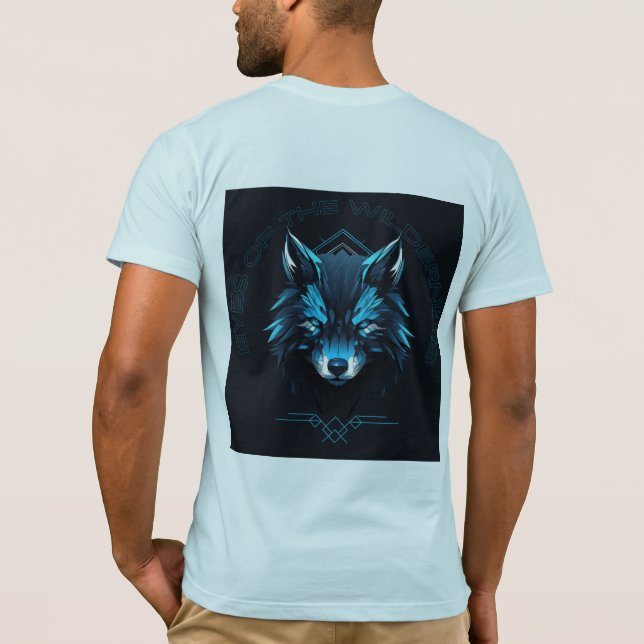 T-shirt för herrmode kläder  (Baksida)