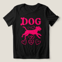 T-shirt för hundälskare, rolig present till hundma