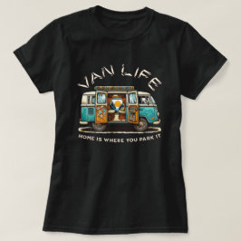T-shirt för husvagnsliv och camping