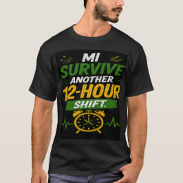 T-shirt för jamaicanska CNA/Nurse med 12 timmars s