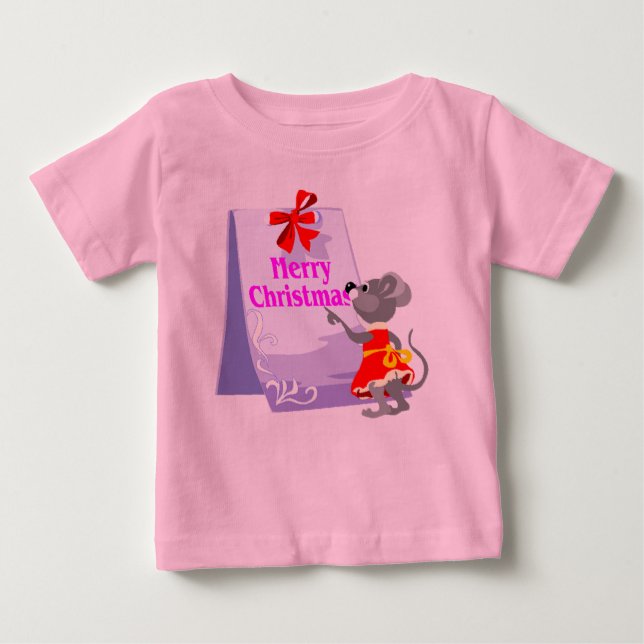 T-shirt för julmus (Framsida)