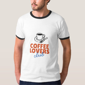 T-shirt för kaffebönner