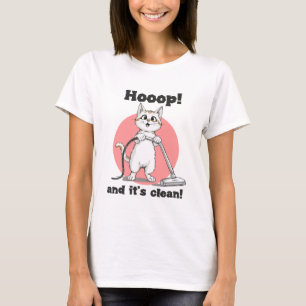 T-shirt för katt hemma