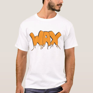 T-shirt för konfektionsskjorta i vax old school hi