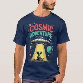 t-shirt för kosmisk äventyr manar