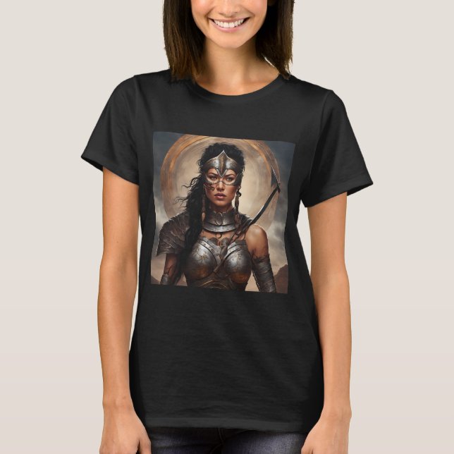 T-shirt för krigare (Framsida)