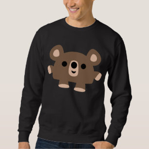 T-shirt för kute Tecknad Kort Sweatshirt