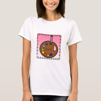 T-shirt för kvinnor i vanlig logotyp