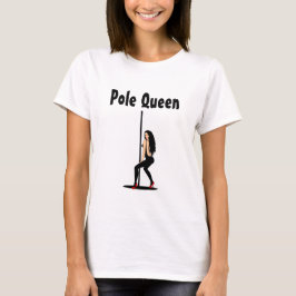 T-shirt för kvinnor | Pole Queen Tecknad