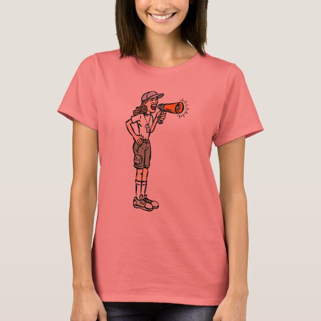 T-shirt för lägerrådgivare (Framsida)