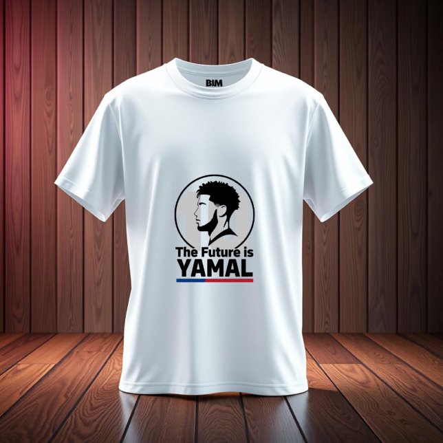 T-shirt for Lamine Yamal - the future is Yamal (Skapare uppladdad)
