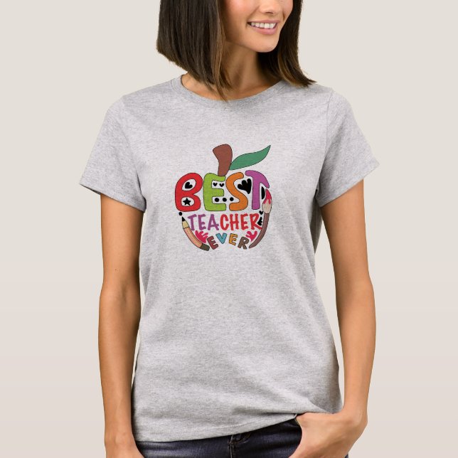 T-shirt för lärare (Framsida)