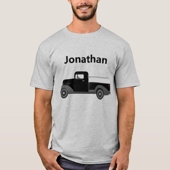 T-shirt för lastbil (Framsida)