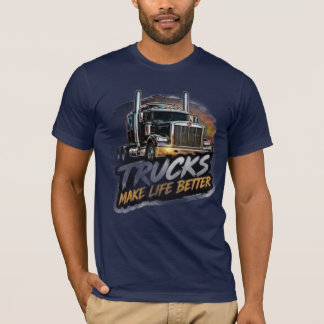 T-shirt för lastbilsälskare
