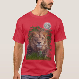 T-shirt för lejon konst