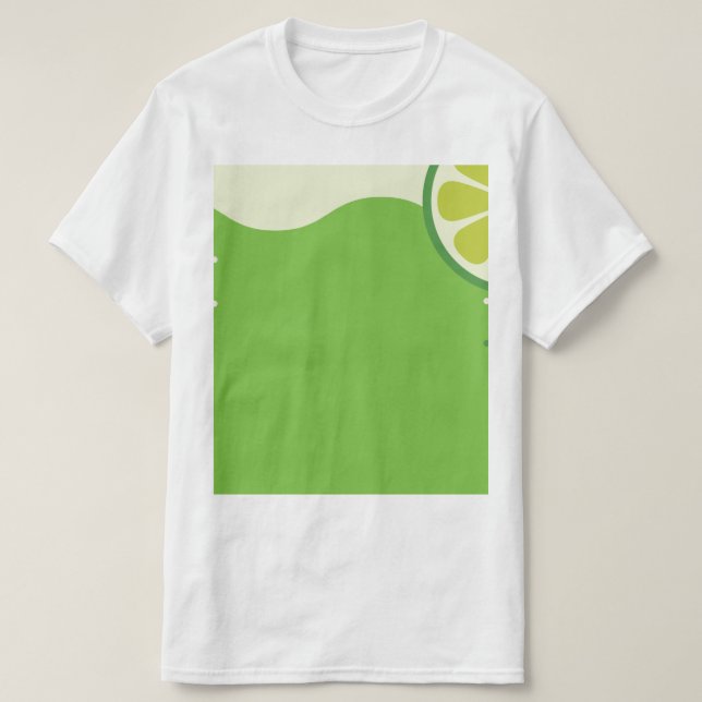 T-shirt för män cocktail citron (Design framsida)