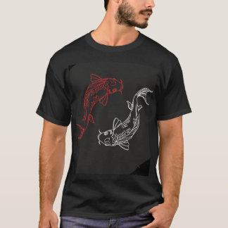T-shirt för män fisk design