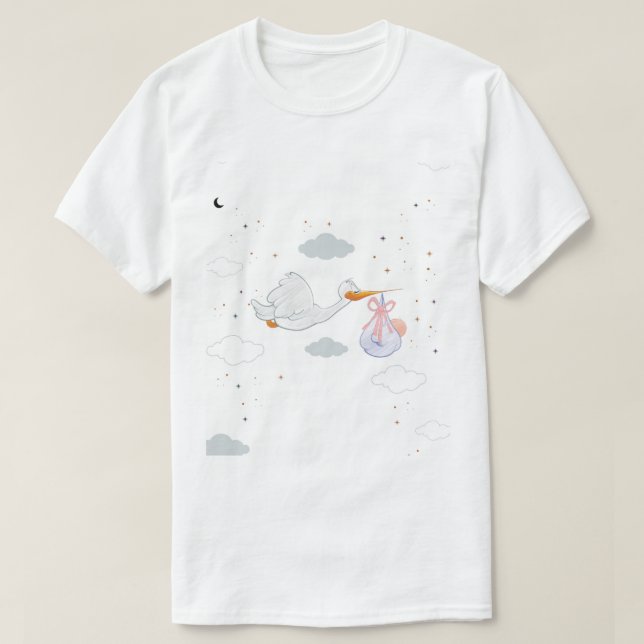 T-shirt för män luft (Design framsida)