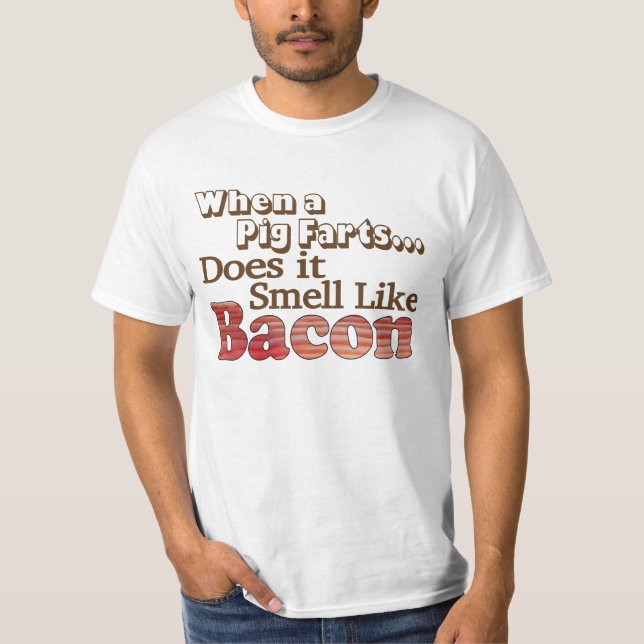 T-shirt för män med texten Grisprytt (Framsida)