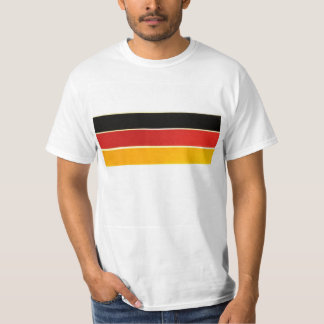 T-shirt för män med tysk flagga