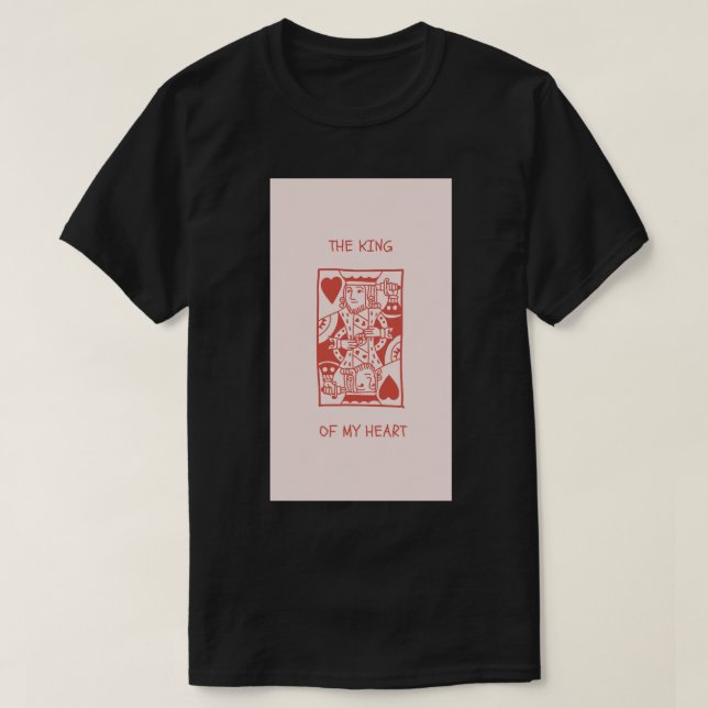 T-shirt för män poker (Design framsida)