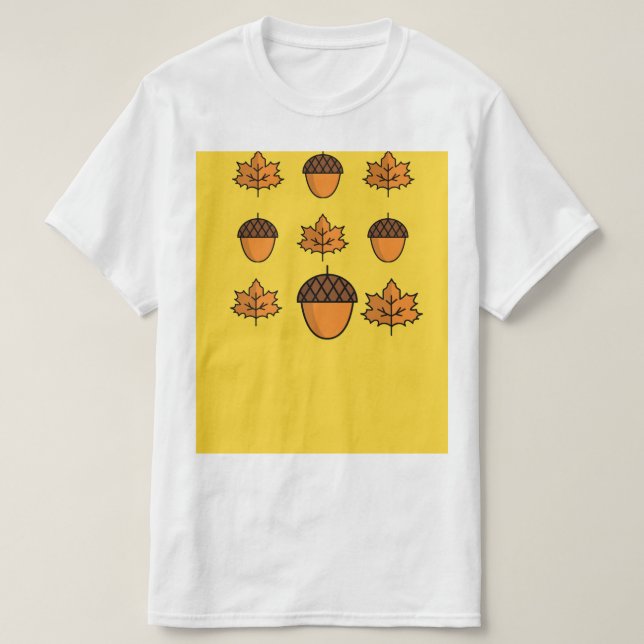 T-shirt för män skog  (Design framsida)