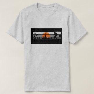 T-Shirt för män Utforska Äventyr Vandring
