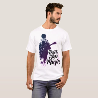 T-Shirt för manar inspiration, elektrisk gitarr