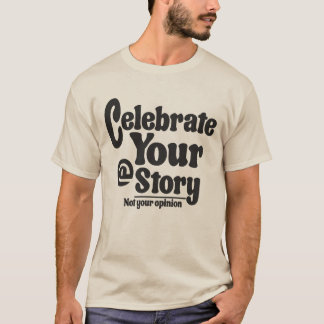 T shirt för manar - Typografi T-Shirt