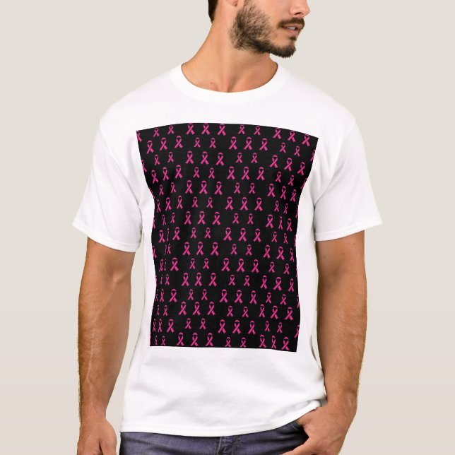 T-shirt för medvetande om bröstcancer (Framsida)