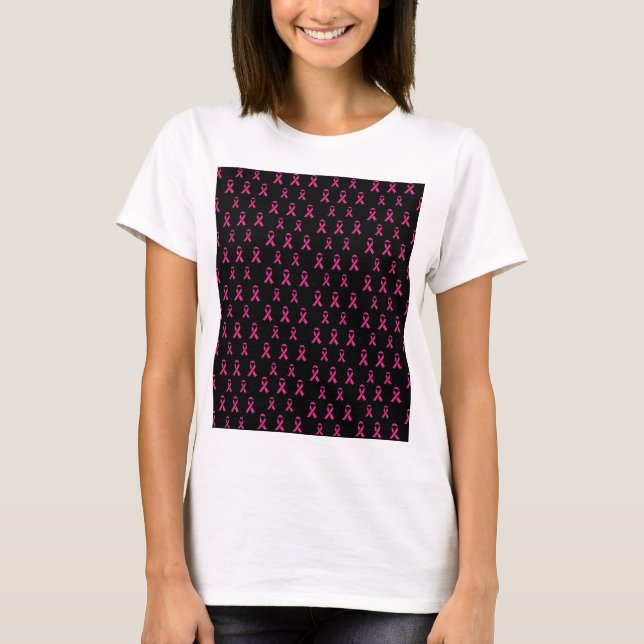 T-shirt för medvetande om bröstcancer (Framsida)
