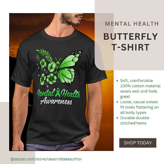 T-shirt för medvetenhet om psykisk hälsa (Skapare uppladdad)