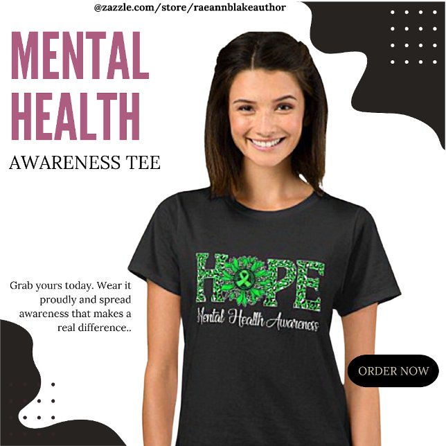 T-shirt för medvetenhet om psykisk hälsa (Skapare uppladdad)