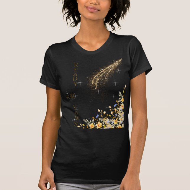 T-shirt för möhippa - Redo för löften (Framsida)