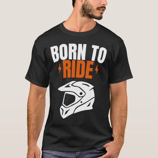 T-Shirt för Motorcykel – Anpassat Namn Graffiti (Framsida)